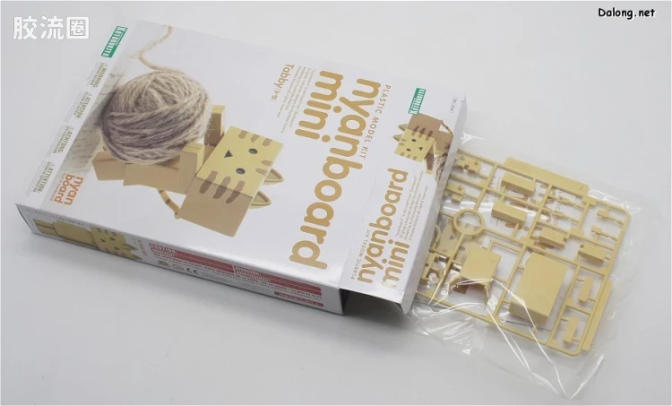 寿屋综合拼装模型系列 纸箱人阿楞 猫咪阿楞 - 图片